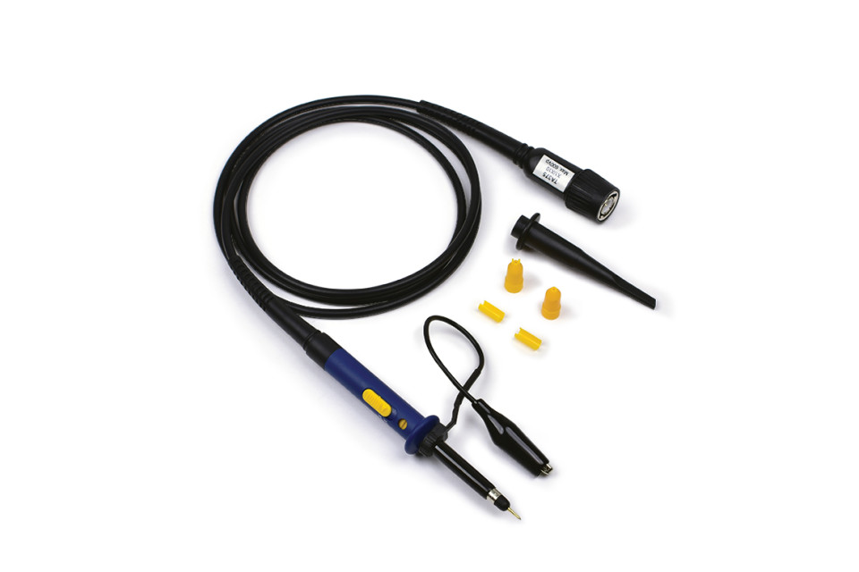 TA375 - Passive oscilloscope probe: 100 MHz bandwidth 1:1/10:1 switchable, BNC